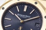 Audemars Piguet Replica Watch Royal Oak Extra-Thin Yellow Gold Blue Index 39mm Yellow Gold Bracelet 15202BA.OO.1240BA.01-BFV2(1:1 replica) - Image 7