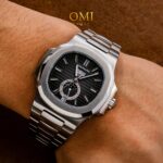 Patek Philippe Nautilus 5726 40MM Black Dial With Stainless Steel Bracelet(1:1 replica) - Image 2