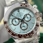Rolex Cosmograph Daytona 126506 Replica Watch Dial Ice Blue Number Luminous Clean Factory 40mm - Image 4