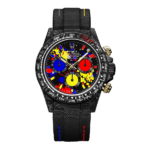 ROLEX Diw Daytona motley 3d series 40mm oyster black(1:1 replica)