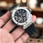 Hublot Replica 11 Watch Big Bang Chronograph Face Black Titanium Automatic 44mm - Image 4