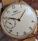 Replica IWC YLF Portuguese IW5242 RG Mesh Bracelet A52010 - Image 3