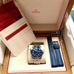 Omega Replica 1:1 Watch Seamaster Diver 300m Chronometer Blue Demi Gold 42mm