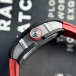 Richard Mille Replica Watch RM07-01 Black Carbon Rubber Strap 32x46mm - Image 4