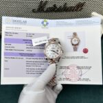 Rolex Replica 11 Watch DateJust Rose Gold Wrapped Mother-of-Pearl Dial GM Factory 36mm