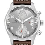 IWC Pilot Spitfire Silver Dial Chronograph 43mm Men’s Watch IW387809(1:1 replica)