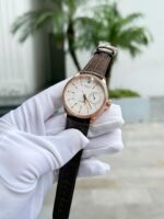 Rolex Cellini 50515 White Dial Replica Watches 18K Gold Wapped Custom 39mm - Image 3