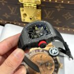 Richard Mille RM35-01 Rafael Nadal Carbon NTPT Replica Watches Black Rubber Strap ZF Factory 49,9x43mm - Image 5