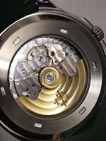 Replica PATEK PHILIPPE Aquanaut 5168G 42mm SS ZF 1:1 Best Edition Green Dial on Green Rubber Strap - Image 4