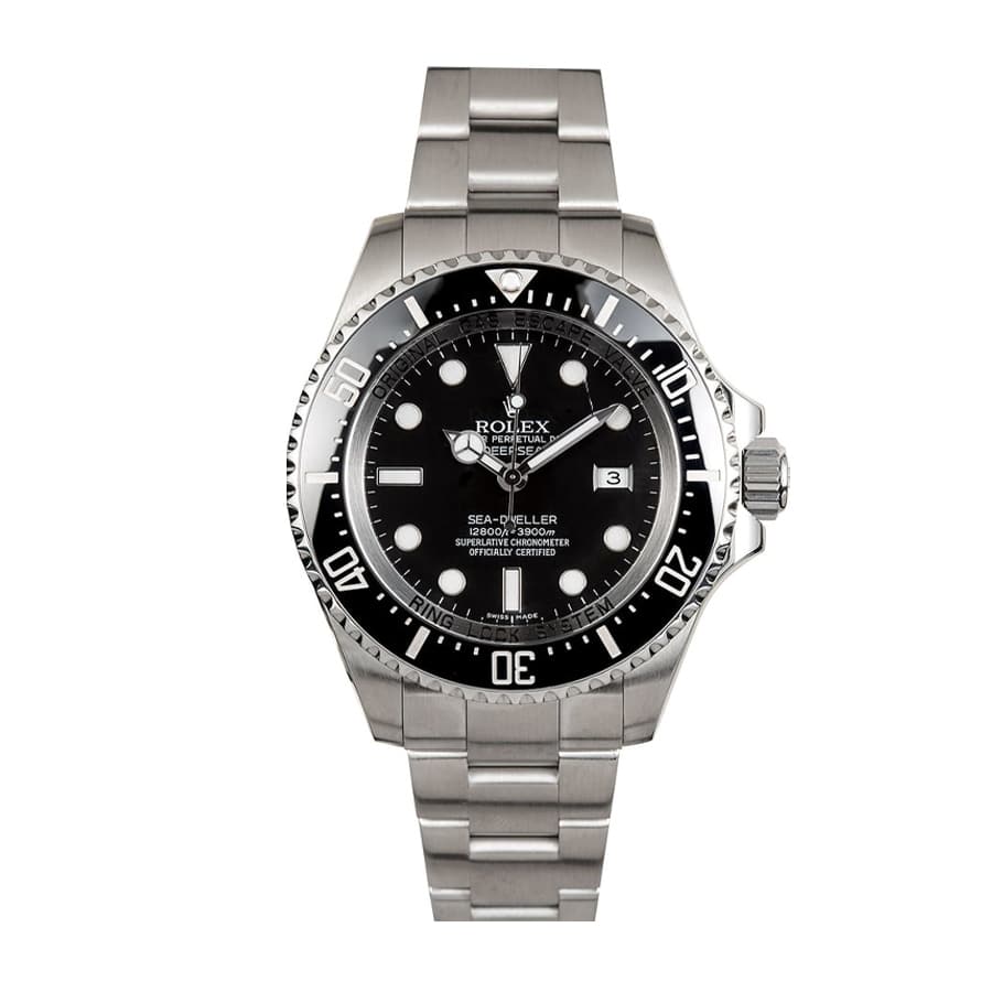 1E404A21-50CC-6777-1AA9-C01D7B7F293B.jpg Rolex Deepsea Sea-Dweller Stainless Steel 116660-0001 Oyster Replica - Image 1