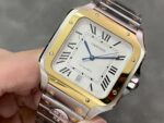 Fake cartier watch Santos large model mechanical movement Steel/Yellow Gold W2SA0009 BVF(1:1 replica) - Image 3