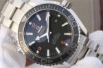Replica Omega Planet Ocean Professional Ceramic Bezel 45mm OMF Orange Marker SS Bracelet A8500 - Image 3