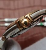 Replica Omega V6 Constellation 35mm YG Bezel White Textured Dial SS Bracelet A2500 - Image 4