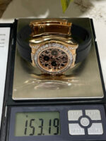 Rolex Daytona 116588TBR Giraffeb Chestnut Brown Dial Gold Wrapped   Moissanite Diamonds 40mm - Image 2