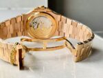 Replica PATEK PHILIPPE Nautilus 5711 3KF 1:1 Best Edition Grey Dial on YG Bracelet A324 V2 - Image 7