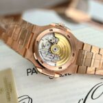 Patek Philippe 5711 Natural Diamond Replica Watch 18K Gold Wrapped 40mm - Image 9