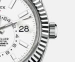 Rolex Sky-Dweller 42mm, Oystersteel and 18k White Gold, Ref# 326934-0001(1:1 replica) - Image 4