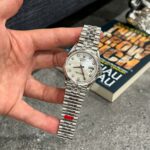 Rolex DateJust 126234 Luxury Replica Watches Mother Of Pearl   Moissanite Dial VS Factory 36mm - Image 3