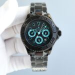 Rolex All Black Yacht Series – Versatile Limited Edition – Maximum Configuration – 40MM – Cyan(1:1 replica)
