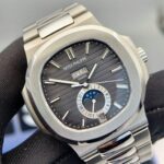 Patek Philippe Replica 1:1 Watch Nautilus 5726 Gray Dial Metal Strap PPF 40.5mm - Image 2