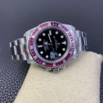 Rolex Submariner Special Edition with Diamonds – Pink Diamonds – 40mm(1:1 replica) - Image 5