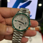 Rolex Day-Date Replica Watches Custom Diamonds Moissanite Weight 200 Grams 40mm - Image 6