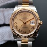 Replica Rolex Noob DateJust II 126333 YG Dial SS/YG Bracelet A3136