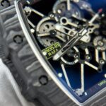 Richard Mille RM35-01 Replica Watch Carbon Case Fabric Nato StrapBBR Factory 44,5x50mm - Image 7