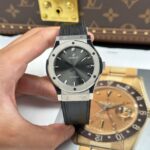 Hublot Classic Fusion Titanium Copies Watches Gray Dial Weight 84 Grams Super Light JJZ Factory 42mm