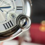 Cartier Ballon Bleu Replica 11 Watch White Dial Metal Wire AF Factory 42mm - Image 9