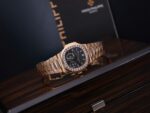 Patek Philippe Nautilus 5724R Replica Watch Custom Gold Wrapped GR Factory 40mm - Image 6