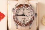 Omega Best Replica Watches Planet Ocean 600M Dial Light Pink VS Factory 43.5mm - Image 3