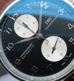 Replica IWC ZF Portuguese Chrono IW371404 Brown Leather Strap - Image 2