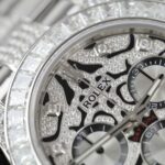 Rolex Daytona Eye Of The Tiger Replica Watch Diamonds Moissanite Hong Kong 40mm - Image 4