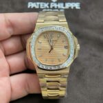 Patek Philippe Nautilus 5723 Replica Watches Custom Solid Rose Gold 18K And Diamonds Natural 40mm - Image 2