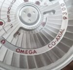 Replica Omega OMF De Ville Chronograph 42mm Blue Dial SS Bracelet A9300 - Image 15