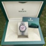 Rolex Replica Watch DateJust Women s Jubilee Strap Pink Dial EW Factory 31mm