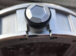 Replica Richard Mille RM069 SS Fake Tourbillon Skeleton Dial Black Rubber Strap A23J - Image 12