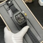 Best Richard Mille RM 11-03 Replica Watch For Men ?C Swiss Movement, Skeleton Dial, Carbon Fiber Case - Image 3