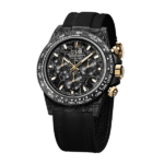 ROLEX Diw Daytona black   gold 40mm oyster carbon(1:1 replica) - Image 2