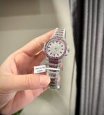 Patek Philippe Nautilus 7118 Replica 11 Watch Ruby Red + Moissanite Diamonds 35.2mm - Image 6