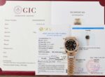 Rolex Day-Date Eisenkiesel Dial Copies Watch 18K Gold Wrapped Custom QF 36mm