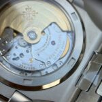 Patek Philippe Nautilus 5711 Clone Watches Green Dial Metal Wire Custom BBF Factory 40mm - Image 8