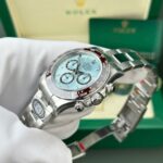 Rolex Cosmograph Daytona 126506 Replica Watch Dial Ice Blue Number Luminous Clean Factory 40mm - Image 7