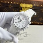 Omega Speedmaster White Ceramic Replica Watch Best Quality N1 Factory 44mm - Image 3