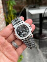 Patek Philippe Replica Watch Nautilus 5712 Metal Strap Gray Dial Factory GR 40mm - Image 2