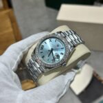 Rolex Replica Watch Day-Date 228236 Moissanite Green Dial 168gram GM V3 40mm - Image 2