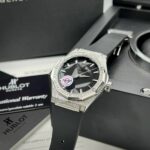 Hublot Replica Watch Classic Fusion Orlinski Full Diamonds Titanium Rubber Strap APS 40mm - Image 2
