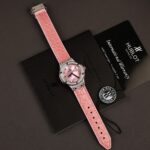 Hublot Classic Fusion Replica Watch Mother Of Pearl Dial + Moissanite Diamonds 33mm - Image 2