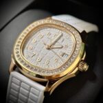Patek Philippe Aquanaut 5072R White Mother of Pearl Dial Replica 1:1 Watch PPF 35.6mm - Image 3